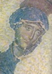 Vierge Marie, basilique Saint-Sophie de Constantinople, Istanbul, VIème siècle