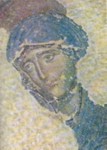 Vierge Marie, basilique Saint-Sophie de Constantinople, Istanbul, VIème siècle